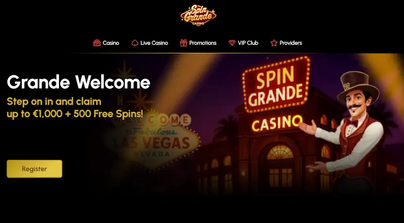 Spin Grande – struttura bonus multi-deposito e crypto